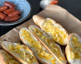 Hình bước làm 2 của món Bánh mì nướng bơ tỏi bằng nồi chiên không dầu