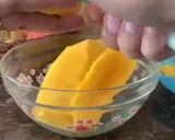 A picture of step 1 of Mango Peach & Mint Milkshake.