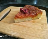 A picture of step 11 of Eggless Caramelized Bread Custard.
