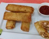 A picture of step 8 of Chicken Bar B Q Rolls.