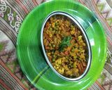 A picture of step 7 of Carrot green peas mix sabji.