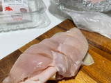 Pechuga de pollo rellena de pavo y queso