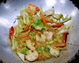 รูปขั้นตอนการทำที่ 4 ของ ไก่ผัดผงกะหรี่