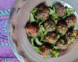 A picture of step 6 of Palak panner kofta.