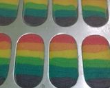 Foto langkah ke 5 dari resep Lidah Kucing Rainbow.