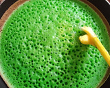 Foto langkah ke 5 dari resep Terang bulan(Terbul) Teflon coklat pandan.
