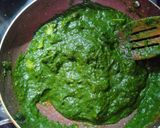 शाही आलू पालक ग्रेवी (shahi aloo palak gravy recipe in Hindi) रेसिपी चरण 5 फोटो