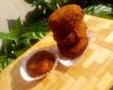 A picture of step 3 of Yam patties.