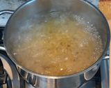 A picture of step 1 of Shrimp Macaroni Pie.