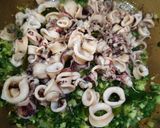 Foto langkah ke 5 dari resep Cumi Cabai Hijau.
