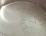 A picture of step 2 of Japanese chocolate cotton sponge cake.