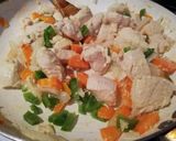 Foto del paso 4 de la receta: Pollo arvejado