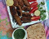 Mutton seekh kababs / smoking flavor/ mouth watering tasteful di recipe step 4 photo