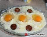 Έκπληξη από τον φούρνο: Πουρές με λουκάνικα & αυγά φωτογραφία βήματος 11
