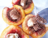 Foto del paso 2 de la receta: Melocotones asados con merengue vegano