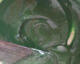 A picture of step 3 of Banana leaf halwa.