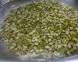हरी मूंग दाल पालक की सब्जी (Moong dal Palak Sabji recipe in Hindi) रेसिपी चरण 1 फोटो
