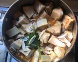 Foto langkah ke 3 dari resep Gulai nangka dan kacang panjang bumbu Padang.