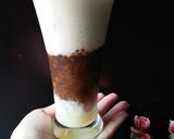 Hình bước làm 3 của món Cà phê ba tầng