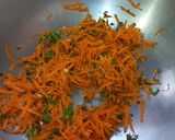 A picture of step 2 of Carrot 🥕 and Garlic Paratha.