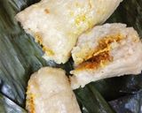 Gambar langkah 5 resipi Pulut Dakap Kerisik Kelapa.