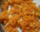 A picture of step 5 of Carrot ladoo.