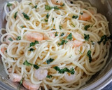 Foto del paso 3 de la receta: Spaghettis con gambas