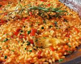 Foto del paso 7 de la receta Paella de Magro de cerdo con Alcachofas