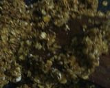 A picture of step 3 of Oats jaggery bars.