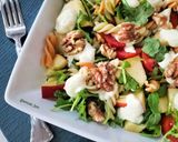 Foto del paso 7 de la receta: Ensalada de pasta con manzana, rúcula y queso batido al curry