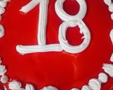 A picture of step 15 of Red velvet cake.