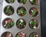 A picture of step 2 of Healthy Breakfast Egg Muffins.