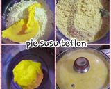 Foto langkah ke 1 dari resep Pie susu teflon.