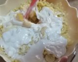 A picture of step 3 of Macroni fruit salad.