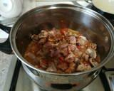 Foto del paso 3 de la receta: Mollejas en salsa con berenjena 🍆