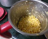 A picture of step 1 of Arhar dal koftas.