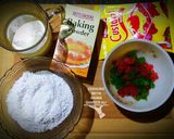A picture of step 1 of Custard biscuits.