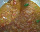 A picture of step 2 of Bottle gourd (lauki) kofta in gravy.