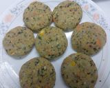 A picture of step 3 of Potato sweet corn cutlets.