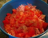 Túrós -sonkás szendvicskrém (saláta) recept fázis 3 fotója