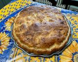 Une image de l'étape 15 de Tourte au porc, petits pois, crème et feta.