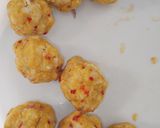 A picture of step 3 of Yam balls.
