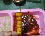 A picture of step 4 of Boiled seekh corn maize.