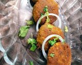 A picture of step 4 of Shami kabab.