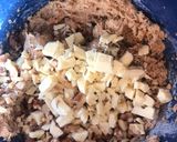Cookies mit weißer Schokolade und Walnüssen Rezeptschritt 2 Foto