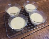 A picture of step 7 of Simple, steamed custard pudding.