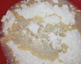 A picture of step 1 of Boondi Laddu.