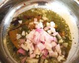 A picture of step 3 of Hariyali Dum Aloo.