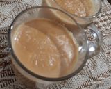 A picture of step 2 of Karak chai.