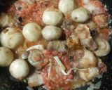 Foto del paso 6 de la receta: Arroz con costillas, ajos tiernos y champiñones
